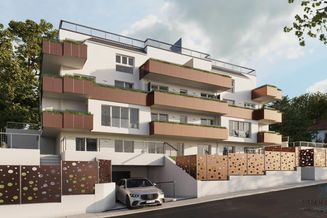 94m² Eigentumswohnung im NEUBAUPROJEKT CARL 7 | Balkon + Terasse und Garten
