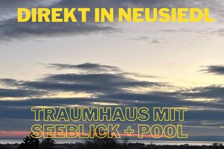 Traumhaus (335m²) mit Seeblick und Pool direkt in Neusiedl am See 