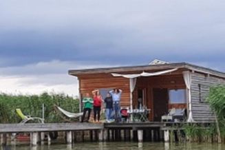 Traumhafte Idylische Seehütte direkt am See in Rust.
