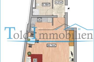 Neubauprojekt Lienz - Schweizergasseca. 52 m² Wohnung - auch als Anlegerwohnung geeignet!