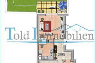 Neubauprojekt Lienz - 2-Zimmer-Wohnung mit Terrasse und Privatgarten