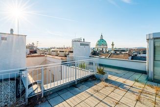 Exklusive 5 Zimmer DG-Wohnung mit Dachterrasse zu vermieten! Ideal für Familien und Expats