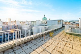 Exklusive 4 Zimmer DG-Wohnung mit Dachterrasse zu vermieten! Ideal für Familien und Expats