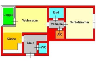 2 Zimmer DG-Wohnung nähe Dietrichsteinplatz/Jakominiplatz