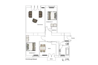 RESERVIERT - 3 Zimmer Wohnung - 5. Liftstock mit Balkon - Provisionsfrei