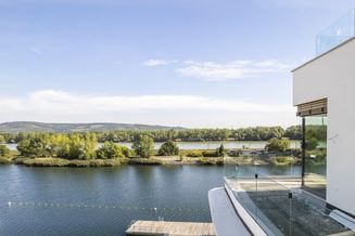 THE SHORE - 50m² mit großer Loggia und direktem Wasserblick - Pures Lebensgefühl am Wasser mit Concierge, Fitness und Wellness das ganze Jahr - EXKLUSIVE ERSTBEZÜGE in 1190 Wien