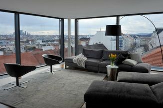 Luxuriöse Architekten-DG-Wohnung mit 2 Dachterrassen