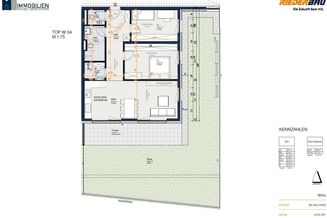 Exklusive 3-Zimmer Neubauwohnung mit Garten in zentraler Lage und 2 Tiefgaragenstellplätzen