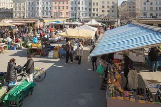 Karmelitermarkt - mitten im lebendigsten Viertel der Stadt