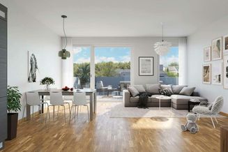 Optimal zur Vermietung: Top-2-Zi-Wohnung, beste Rieder Lage, riesige Terrasse
