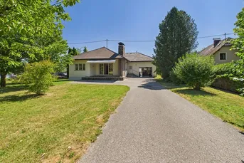Wohnen mit Weitblick – Bungalow mit Charme und großem 2.000m² Garten in Wimpassing 6, St. Andrä