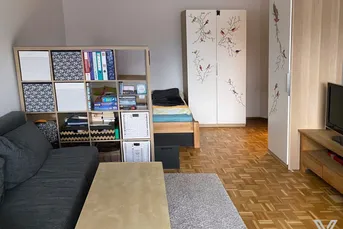 Top Lage Salzburg Süd / Herrnau: 1-Zimmer-Wohnung mit Loggia zu verkaufen