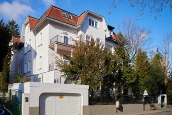 NÄHE LAINZER TIERGARTEN: ruhige 2-Zimmerwohnung mit Altbaucharme und Balkon ins Grüne
