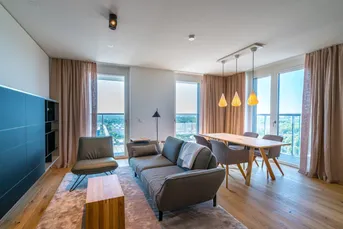Exklusive Eckwohnung auf 62 Meter Höhe