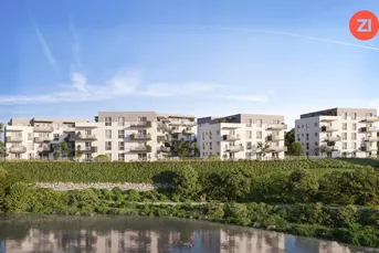 *Fluss Quartier Schärding* 2- Zimmer Wohnung mit Balkon
