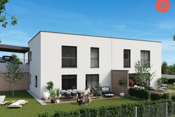 Doppelhaushälfte in Kremsmünster mit traumhaften Weitblick - JETZT ROHBAU besichtigen