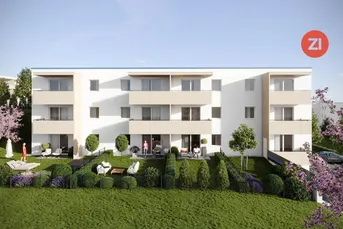 AM LÄRCHENWALD - Kremsmünster / 3 Zimmer Wohnung mit Balkon/Loggia