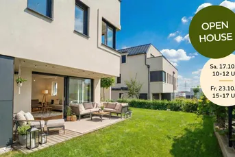 Doppelhaushälfte mit Garten nahe Wien - 3 Schlafzimmer + Homeoffice