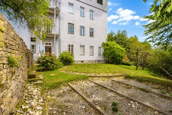 Eine Wohnung mit Garten? Hier gehört ein Stück Grün zum Leben.