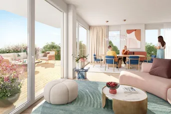 ALT EGGENBERG- 4 Zimmer PENTHOUSE mit großer DACHTERRASSE