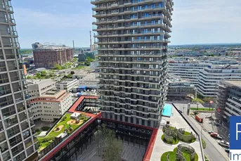 Elegante vollmöblierte 2-Zimmerwohnung im 3. Bezirk mit Weitblick über Wien zu verkaufen