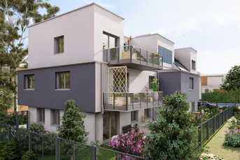 Projekt Ferdinand: Familienwohnung für Anleger - PREMIUMLAGE - 12 m² Balkon - großzügiges Wohnzimmer mit 32 m² - 3 Zimmer mit tollem Ausblick - Provisionfrei – Ziegelmassivbau