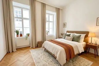 SOMMERAKTION - nur 1,5 % Provision! Stilvolle 4-Zimmer-Altbauwohnung mit großzügigem Grundriss im Botschaftsviertel
