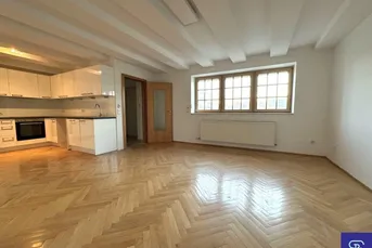 Provisionsfrei: Klimatisierte 94m² DG-Wohnung mit Einbauküche Nähe Augarten - 1020 Wien