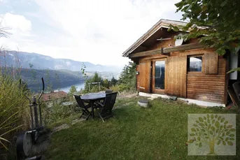 Kleines Holzhaus auf traumhaften Baugrund ober Millstatt zu verkaufen!