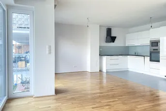 Stadlau U2 - Neuwertige &amp; moderne Wohnung mit Top Ausstattung &amp; 5,6 m² Innenhof-Balkon, nur 4 Gehminuten zur U2, ruhig