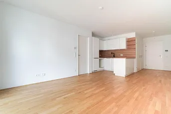 Kompakte 2-Zimmer Wohnung inkl. Küche und großem Balkon