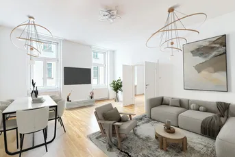 ++NEU++ Nur 1 Minute zur U-Bahn (Schottenring) – Stilvolle 3 Zimmer Wohnung im begehrten Karmelitenviertel!!! TOP LAGE!