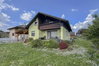 Charmanter Bungalow mit traumhaftem Garten &amp; Pool in der Maria-Theresien-Siedlung
