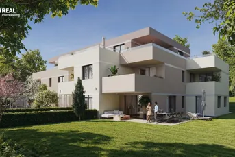 Hangweg 23 - Neubauprojekt in Graz Eggenberg - 2-Zimmer-Wohnung mit Terrasse und Garten