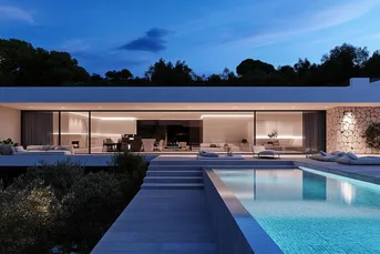 Puristische Architektur für ein neues Lebensgefühl - Architektenplanung + Generalunternehmer