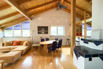 Weitblick über das Wipptal - Dachgeschoßwohnung mit zwei Ebenen in Steinach