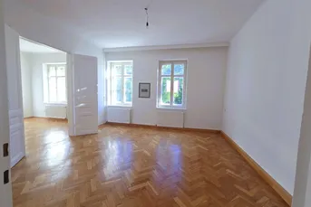 ++ Jugendstil-Juwel im Wiener Altbau 92 m² um nur € 359.000,- ++3 Zimmer mit großer separaten Küche + Grünblick auf den Baumgartner-Casino-Park UND NÄHE U4 HÜTTELDORF ++