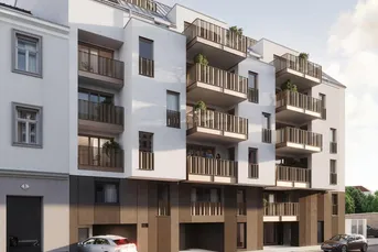 3-Zimmer-Dachgeschoßwohnung mit Terrasse