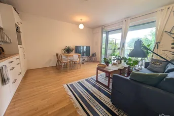 BALKONTRAUM IN HIETZING: Moderne 2-Zimmer Eigentumswohnung mit großem Balkon (dzt. befristet vermietet)