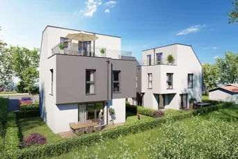 Eckreihenhaus mit Dachterrassenweitblick - BELAGSFERTIG Jetzt zum AKTIONSPREIS