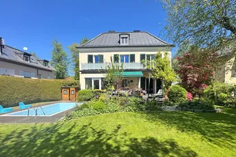 Wohlfühloase!Villa in Grünruhelage mit Garten und Pool