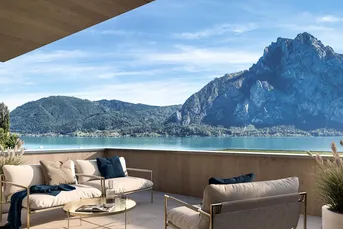 Dolce Vita am Traunsee!Garten-Maisonette mit privatem Badeplatz