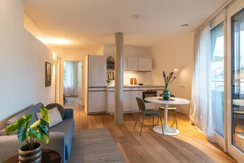 3 Zimmer, Balkon &amp; Design – kompakt und außergewöhnlich!