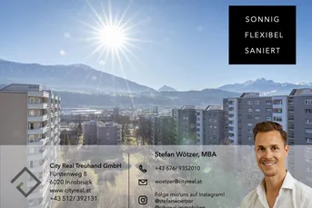 Über den Dächern von Innsbruck – Einziehen und Wohlfühlen