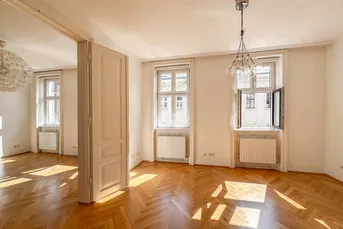 Wiener Altbaucharme – Stilvolle 2-Zimmer-Wohnung in der Seidengasse