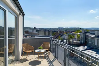 Dachgeschoß-Maisonette mit Charme und Weitblick
