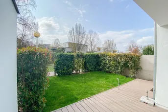 Schöne Wohnung mit Eigengarten am Golfplatz Süßenbrunn