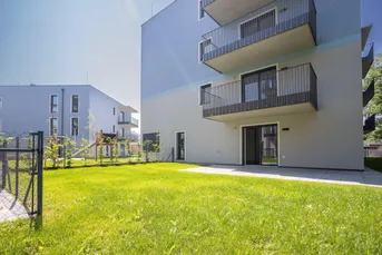 ERSTBEZUG "ein viertel grün" in Wr. Neustadt – 4 Zimmerwohnung mit Garten &amp; 2 Bädern