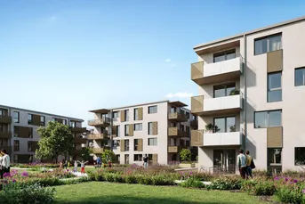 Zeitgemäßes Wohnen für Familien: 3 Zimmer im Erstbezug in St. Pölten
