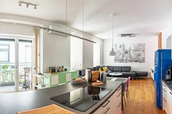 LIFESTYLE TRIFFT DESIGN - KLIMATISIERTE 4-ZIMMER WOHNUNG NÄHE DONAU &amp; U-BAHN